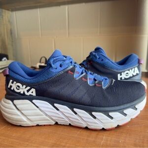 Hoka One One Gaviota 3 Men's Running Shoes - Black Iris/Turkish Sea - Size 10